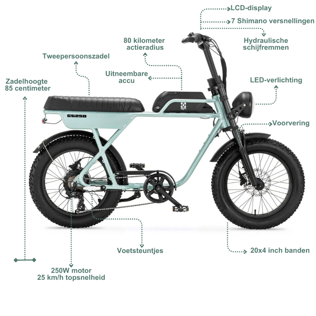 AGM GT250 - Grijs