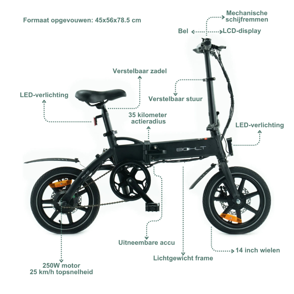 Bohlt R140 - Zwart