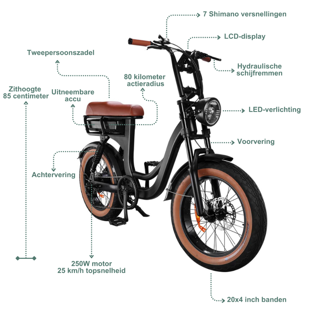 EB8 Fatbike - BruinEB8 Fatbike - Bruin