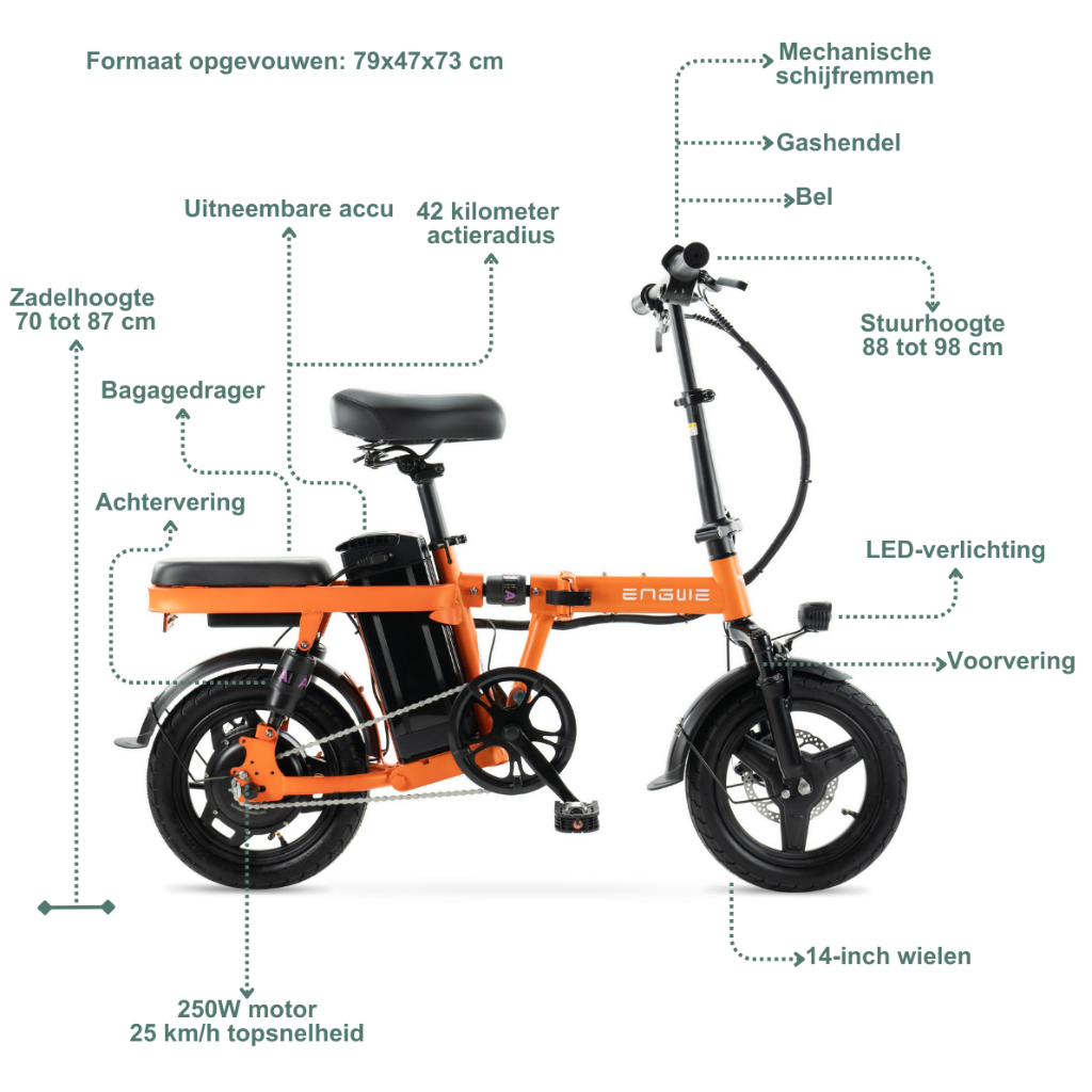 ENGWE T14 - Oranje