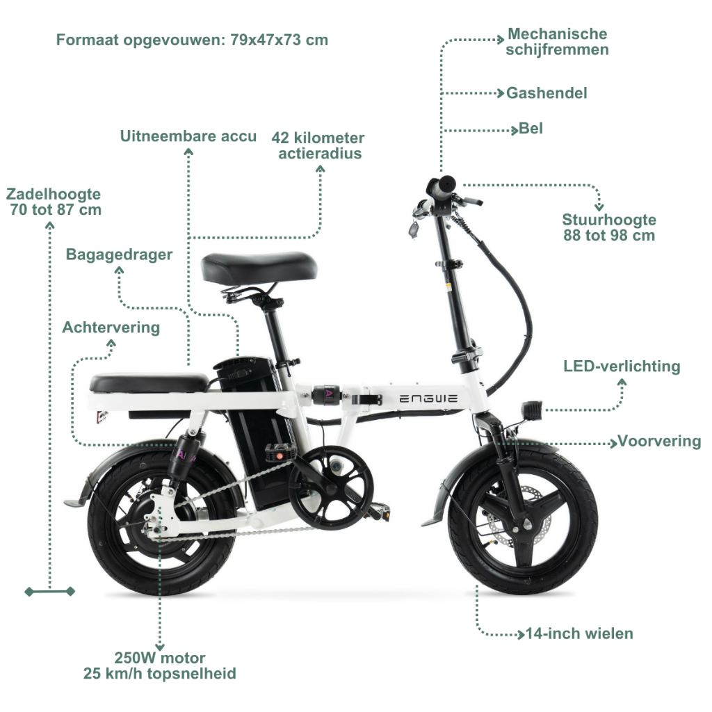 ENGWE T14 - Wit