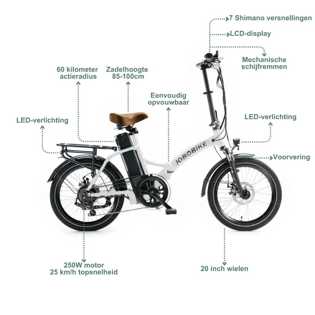 JOBOBIKE Sam - WitJOBOBIKE Sam - Wit