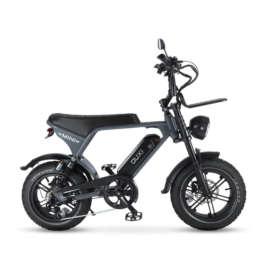 OUXI V8 Ultra Mini - Grijs (incl. voetsteuntjes, voorrekje & alarm)