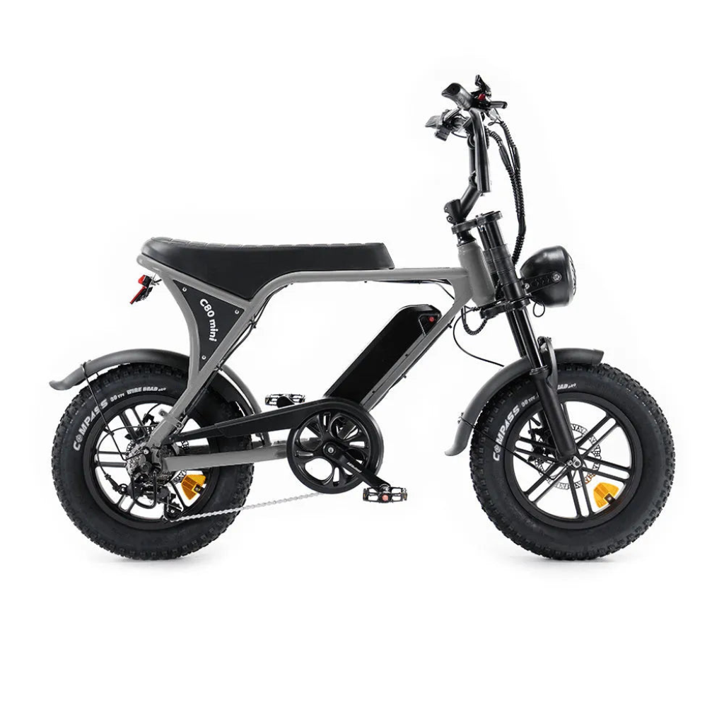 OUXI C80 Mini - Grijs (incl. voetsteuntjes & alarm)