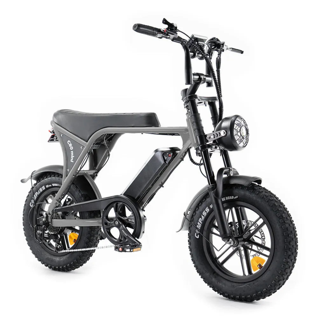 OUXI C80 Mini - Grijs (incl. voetsteuntjes & alarm)