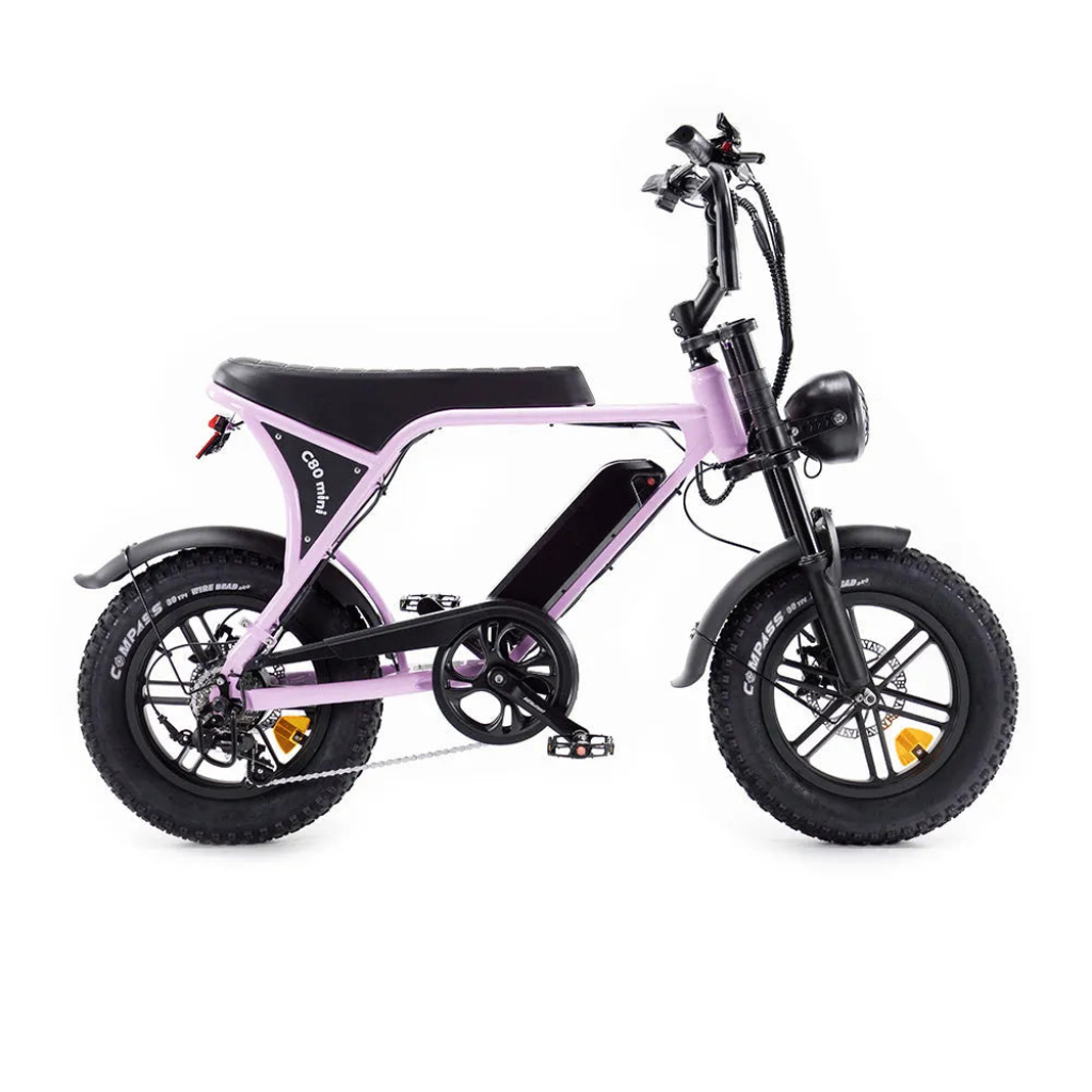 OUXI C80 Mini - Roze (incl. voetsteuntjes & alarm)OUXI C80 Mini - Roze (incl. voetsteuntjes & alarm)