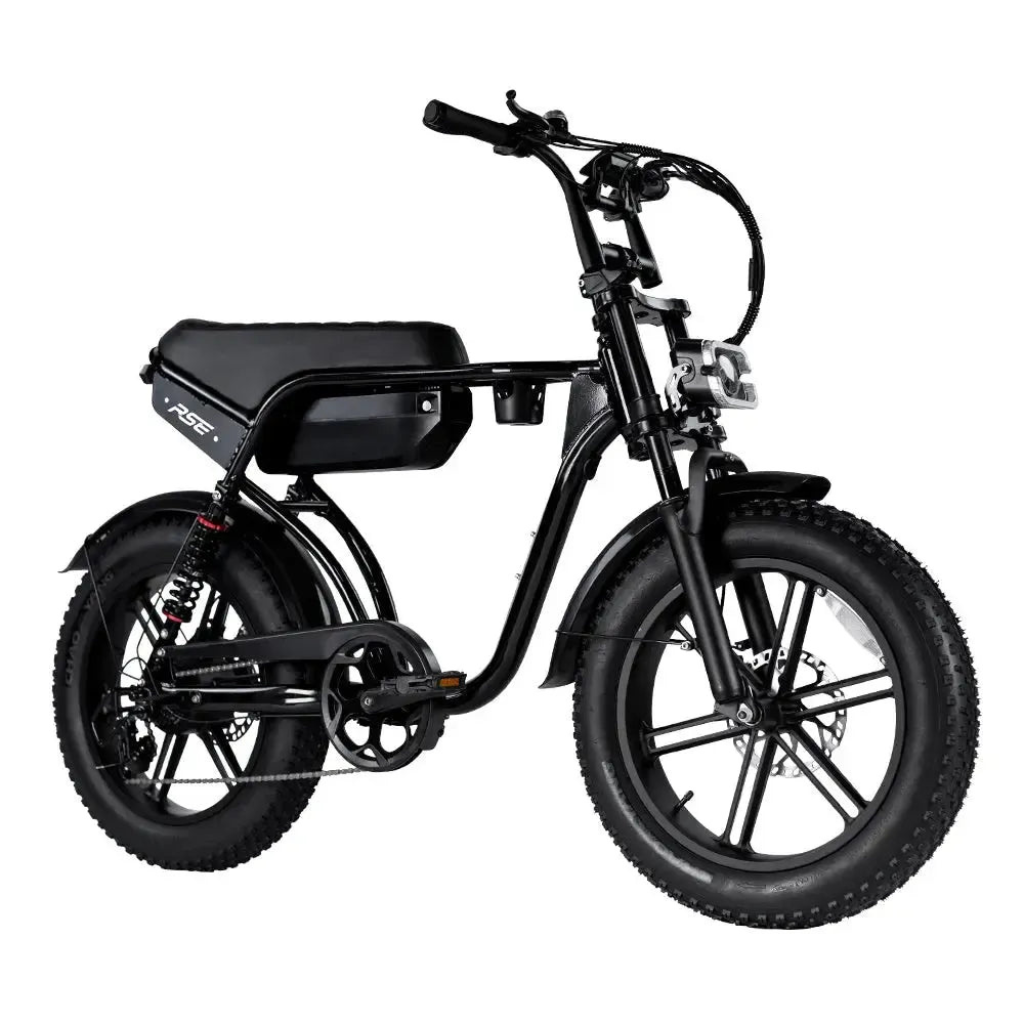 RSE Fatbike - Zwart (incl. voetsteuntjes & alarm)RSE Fatbike - Zwart (incl. voetsteuntjes & alarm)
