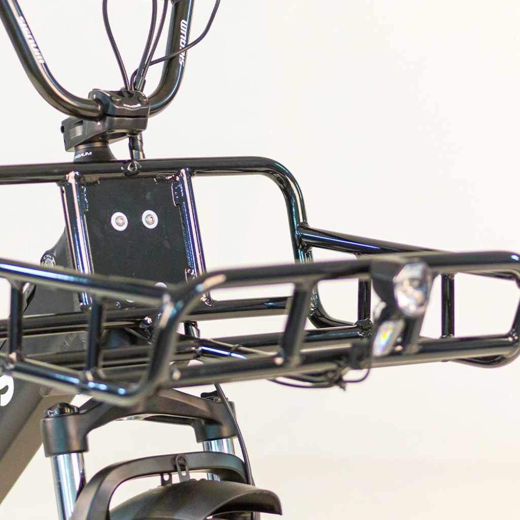 TOMOS E-Cargo Fat 2 Longtail | Glossy BlackTOMOS E-Cargo Fat 2 Longtail | Glossy Black