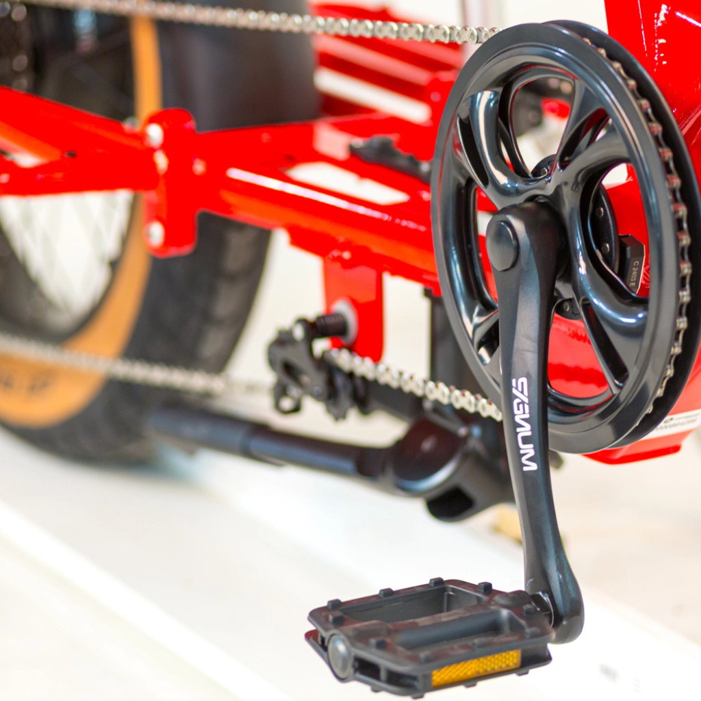 TOMOS E-Cargo Fat 2 Longtail | Glossy Red