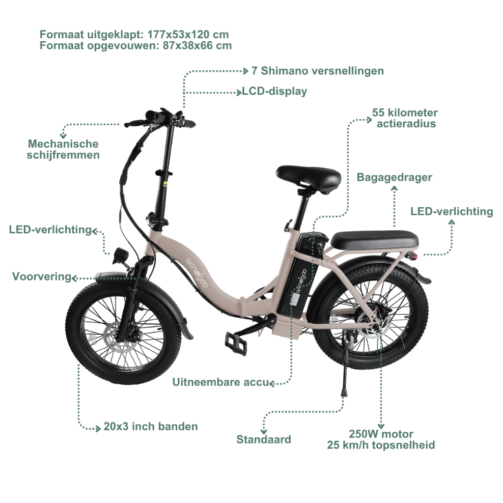 Windgoo E20 - CrèmeWindgoo E20 - Crème