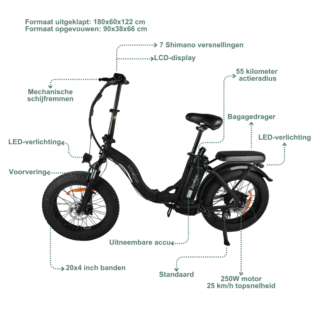 Windgoo E20 Pro - ZwartWindgoo E20 Pro - Zwart
